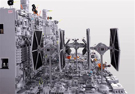 Amazing LEGO Star Wars Death Star Trench Run Diorama | Geek Culture