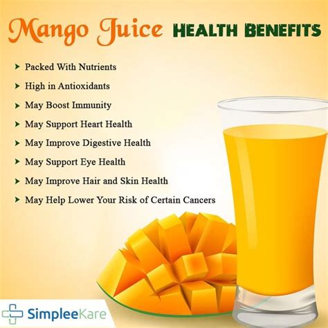 The king of fruits, Mango not only tastes good that but also offers a ...