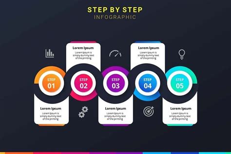 How To Design A Creative 5 Steps Infographic On Powerpoint - Slide Design