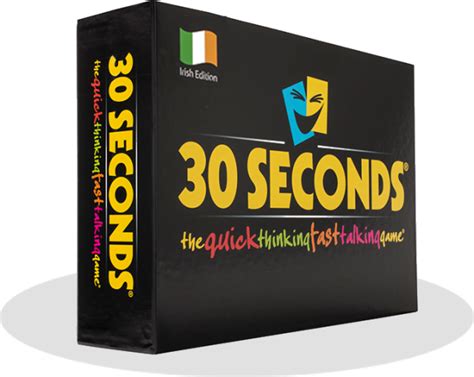 30 Seconds Irish Edition - 30 Seconds Board Game 30 Seconds Board Game