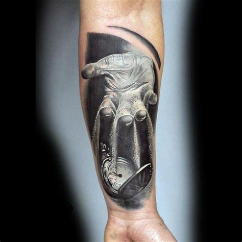 75 Black And White Tattoos For Men - Masculine Ink Designs | Watch ...