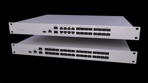 Network Firewall and Switch 3D model | CGTrader