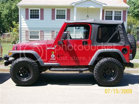 Red jeep with black wheels | Jeep Enthusiast Forums