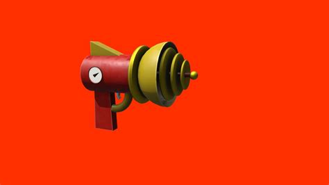 Dope Ray Gun (Golden Edition) - Download Free 3D model by Joshua_larkin [9c21b9d] - Sketchfab