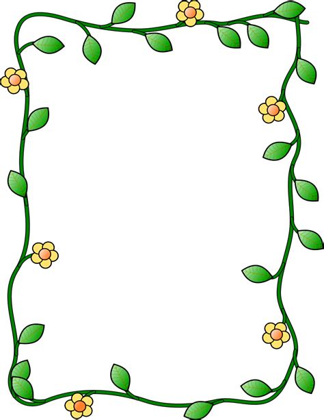 Flower-Frame-Clip-Art-61 | Clipart Panda - Free Clipart Images