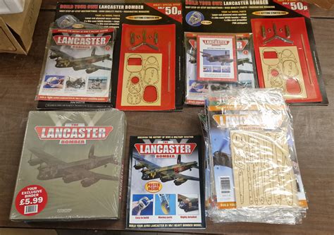 Hachette - build your own Lancaster bomber magazines with parts (mostly ...