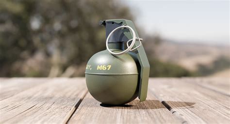 Tmc m67 frag grenade model - TurboSquid 1392422