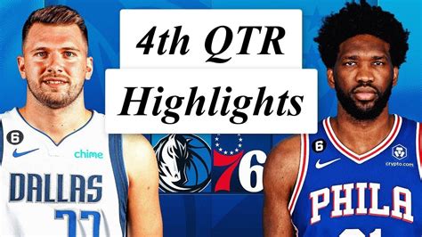 Dallas Mavericks vs Philadelphia 76ers Full Highlights 4th QTR | March ...