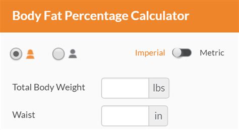 Simple body fat calculator - sinogerty