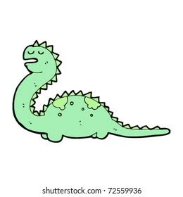 Spiky Dinosaur Cartoon Stock Vector (Royalty Free) 72559936 | Shutterstock