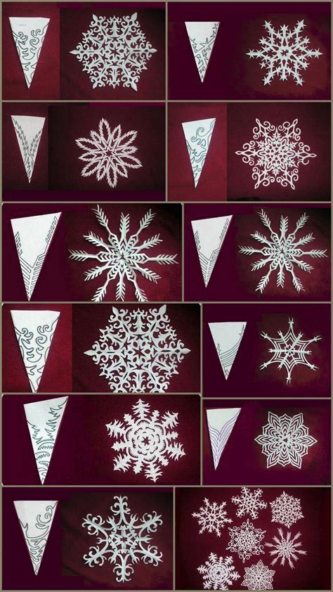 #diyjulepynt in 2020 | Paper snowflakes diy, Diy paper, Diy christmas paper
