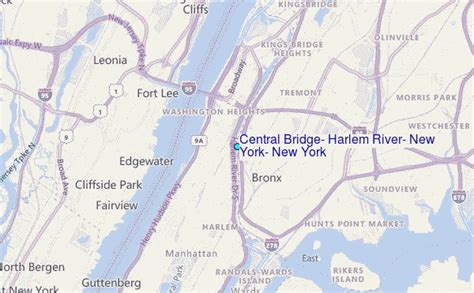 Central Bridge, Harlem River, New York, New York Tide Station Location Guide