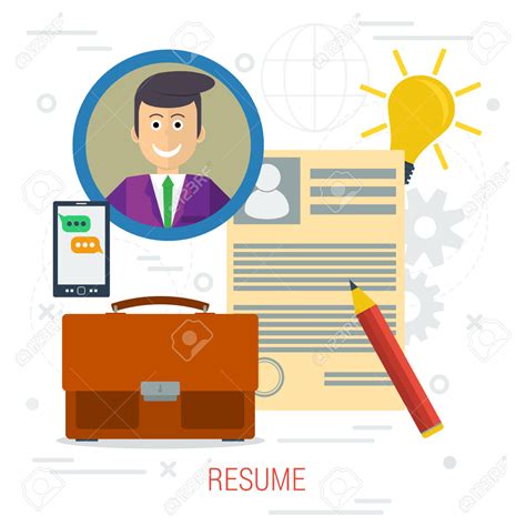 Resume Clipart | Free download on ClipArtMag