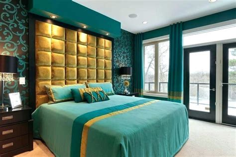 Teal And Gold Bedroom#bedroom #gold #teal#bedroombedroom #gold #teal# ...