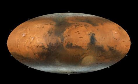 New Mars Map Lets You ‘See the Whole Planet at Once’ - The New York Times