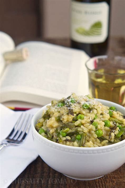 Brown Rice Risotto with Spring Vegetables