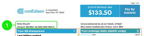 Where can I find my Con Edison account number? - Meltek Knowledge Base