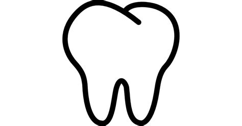 Tooth Outline Free Vector Icons