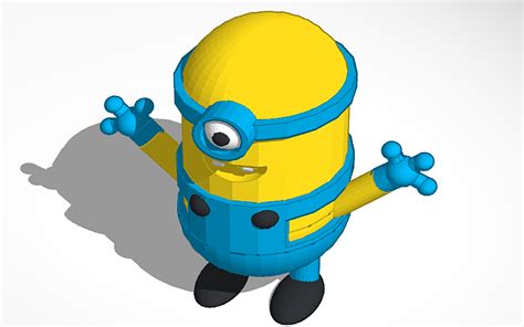 3D design Minion pero minion - Tinkercad