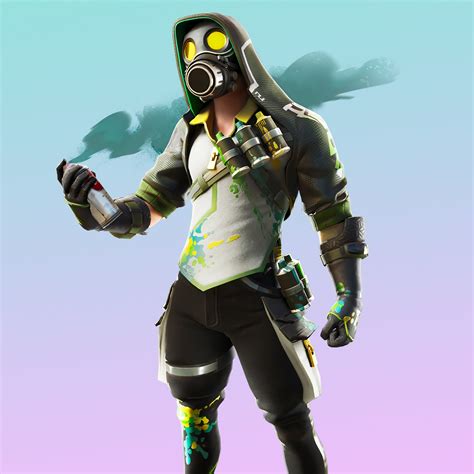 Fortnite Wallpaper 4K, Toxic Tagger, Outfit, Skin