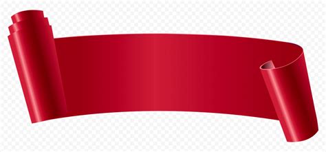 Red Curved Banner Ribbon FREE PNG | Citypng