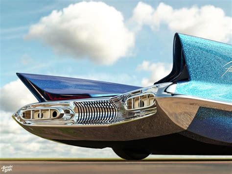 1955 Lincoln Futura Concept Reimagined As A Custom Drop Top Cruiser