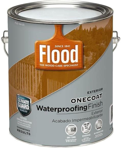 Flood Exterior Wood Paint OneCoat Waterproofing Finish, 1 Gallon, House Paint - Amazon Canada