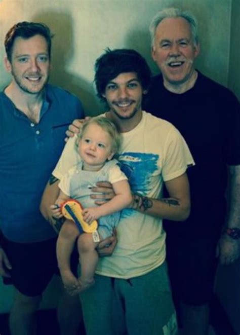 Louis Tomlinson, his step-dad, grandpa and baby brother | Louis ...