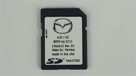 New Genuine Mazda Satellite Navigation Map Nav SD Card Mazda 2 3 CX-5 CX3