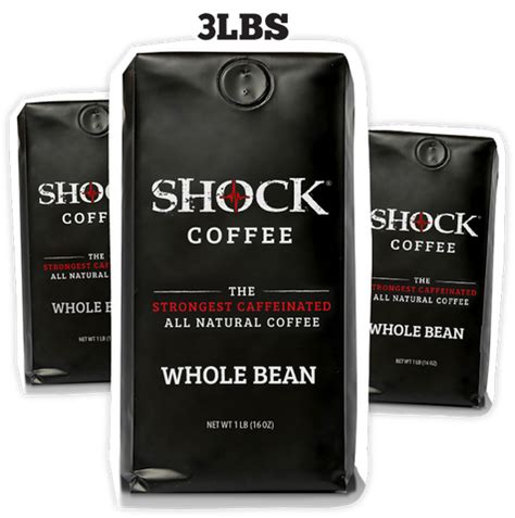 Strongest Caffeinated Whole Bean Coffee – Shock Coffee