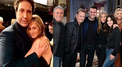 'Friends' reunion: David Schwimmer, Jennifer Aniston share 'last hug of the night' in new BTS ...