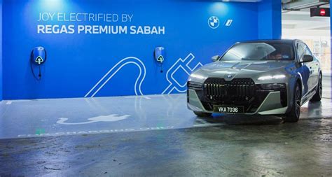 BMW dealership sets up first EV charging station in Sabah