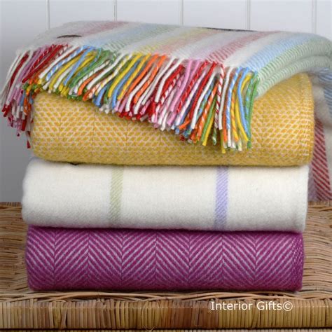 Wool Blankets & Throws by BRONTE BY MOON & Tweedmill Textiles for sale ...