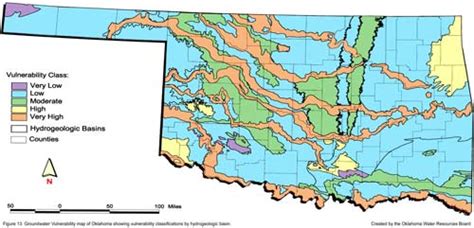 Oklahoma Water Table Map