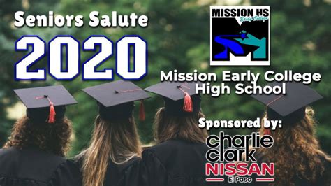 Mission Early College High School: Seniors Salute 2020 - KVIA