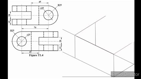 Orthographic to Isometric - YouTube