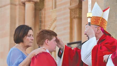 First joint Confirmation ceremony at Ta’ Pinu