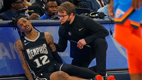 Ja Morant suffers ankle injury in Grizzlies' game against Thunder