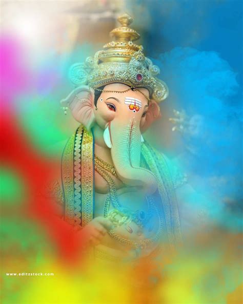 Picsart Ganesh chaturthi background hd