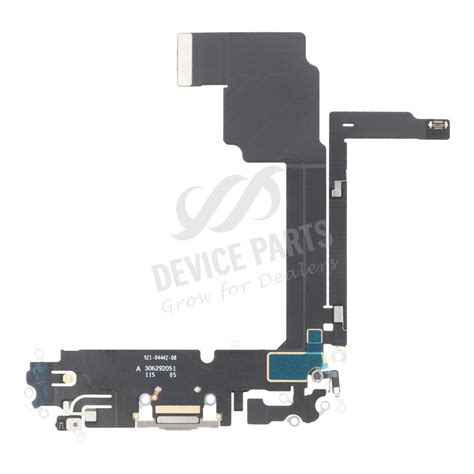 Charging Port Flex Cable for iPhone 15 Pro Max Natural Titanium Ori