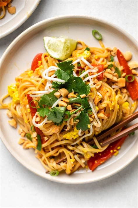 Easy Vegan Pad Thai (in 30 Minutes!) - From My Bowl