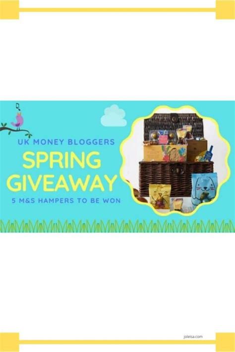 Spring Giveaway From the top UK Money Bloggers - joleisa