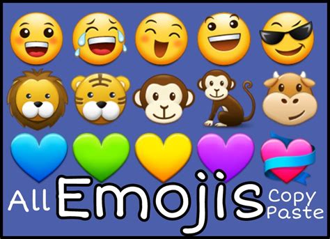 Emojis to copy and paste - All Emoji 😊😉😁 symbols - Sohohindi.in