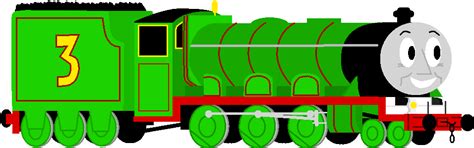 Henry the Green Engine in my style by Drewthethomasfan on DeviantArt