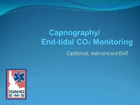end tidal co2 monitoring ppt - Effie Cass