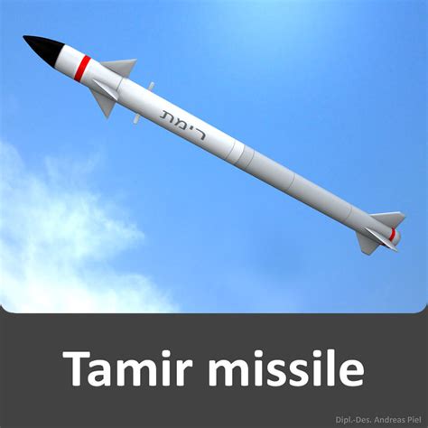 tamir missile 3d model