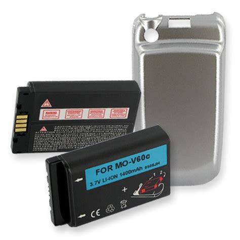 MOTOROLA V60c LI-ION 1.4Ah and SLV Cellular Battery - Brooklyn Battery ...