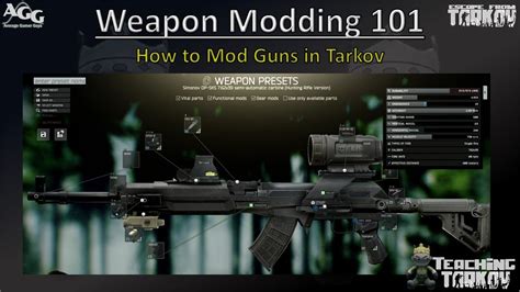 How to Mod Weapons - Weapon Modding 101 [Teaching Tarkov] - YouTube