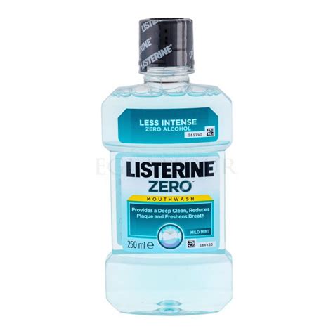 Listerine Mouthwash Zero Płyn do płukania ust 250 ml - Perfumeria internetowa E-Glamour.pl