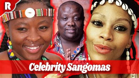 10 Celebrities Who Are Also Sangomas (Traditional Healers) - YouTube